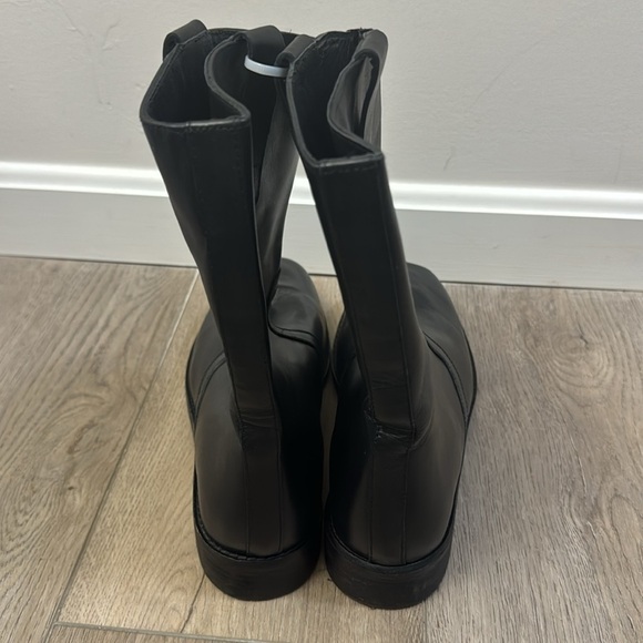 NEW! Free People Easton Equesterian Black Boots - Size 40.5 EU/ 9.5 US🫧 - Picture 6 of 14